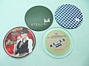 PC、Plastic  printing  Coasters      