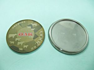 Stainless  Steel、Tinplate  Printing  Coasters