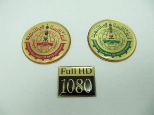 Brass print + Epoxy trademarks, Name-Plate