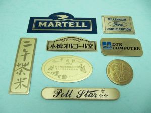 Brass  Etch  trademark、Name-Plate