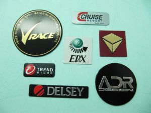 Aluminum Printing  convex trademark、Name-Plate