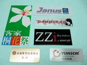 Aluminum  Printing  Name-Plate