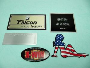 Aluminum Printing  convex Name-Plate