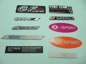 Aluminum printing drill carving  trademark、Name-Plate