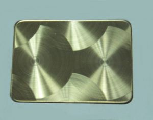 Stainless  Steel  concentric Hairline