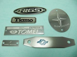 Stainless Steel  etch  machinery  panel