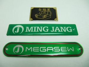 Aluminum  printing  Bump + Epoxy