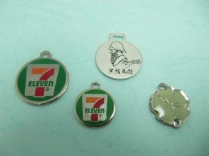 Brass  etch  tag  piece