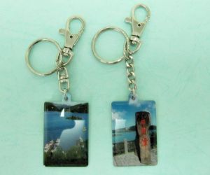 Stainless  Steel  Printing  Key-Chain