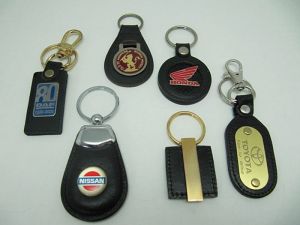 Leather+Metal  Key-Chain