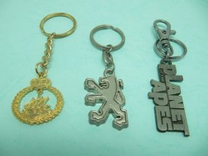 Pewter  2D  Key-Chain