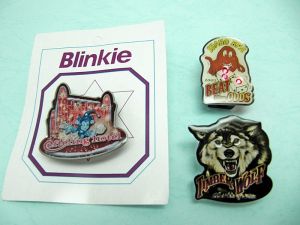 Metal  Printing + LED flashing badge