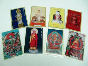 銅印刷小銘版、小卡、佛卡