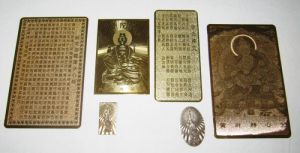 銅蝕刻小銘版、小卡、佛卡